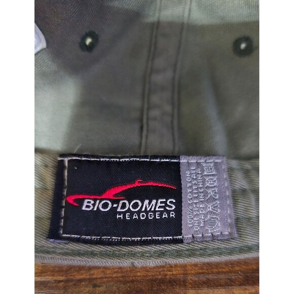 Big Nuts Texas Hold Em Adjustable Baseball Cap WPT Logo Olive Green Cotton Hat - Picture 11 of 11